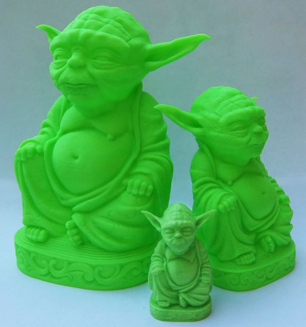 Yoda Zen - vert phosphorescent