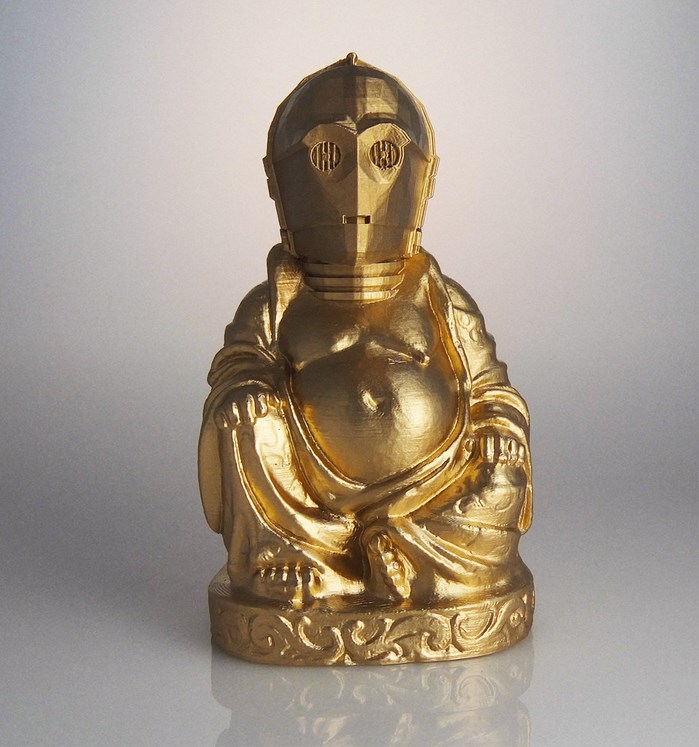 buddha-bouddha-statue-C3po-star-wars [699 x 747]