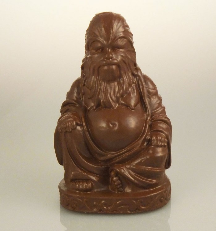 buddha-bouddha-statue-chewbacca-star-wars [699 x 747]