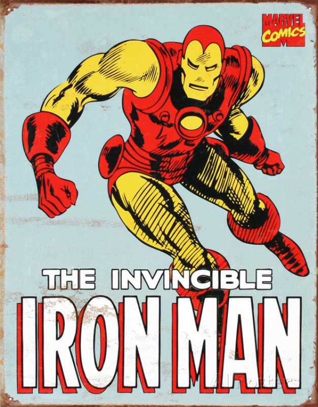 iron-man-panneau-metal-metallique-marvel-retro-comics [625 x 800]