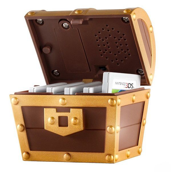 Un coffre Zelda pour cartouches Nintendo 3DS
